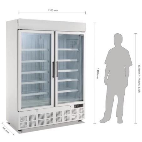 Armoire réfrigérée négative 920 litres POLAR