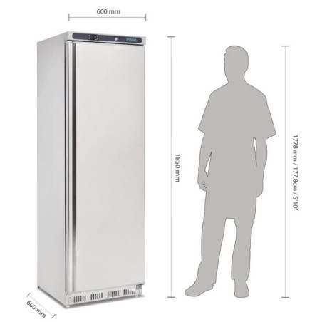 Armoire réfrigérée négative inox 365 litres POLAR