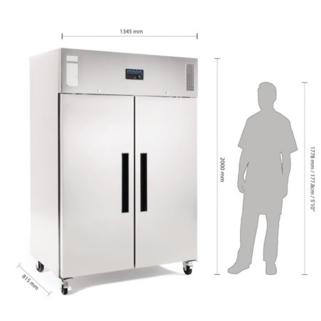 Armoire réfrigérée négative GN 2/1 1200 litres POLAR