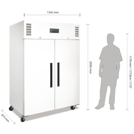 Armoire réfrigérée négative GN 2/1 1200 litres POLAR