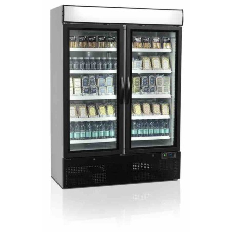 Armoire réfrigérée porte vitrée 1150 litres TEFCOLD