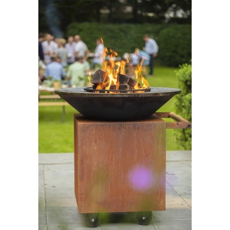 Brasero plancha Classic Corten 100 Pro OFYR